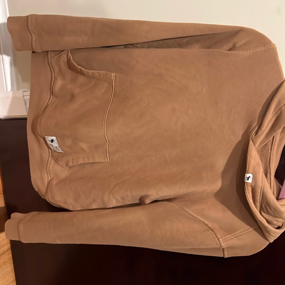 Abercrombie beige hoodie ages 13-14